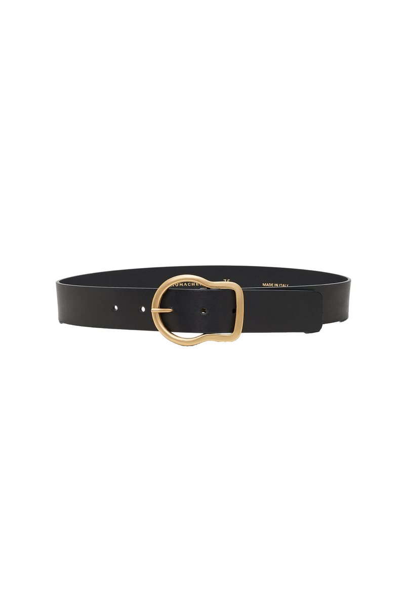 Black Wide Belt