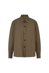 Olive Wool Shirt