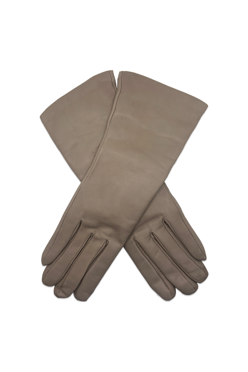 Taupe Nappa Gloves