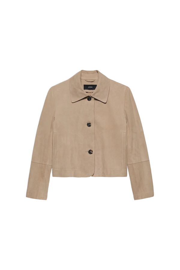 Sand Suede Jacket