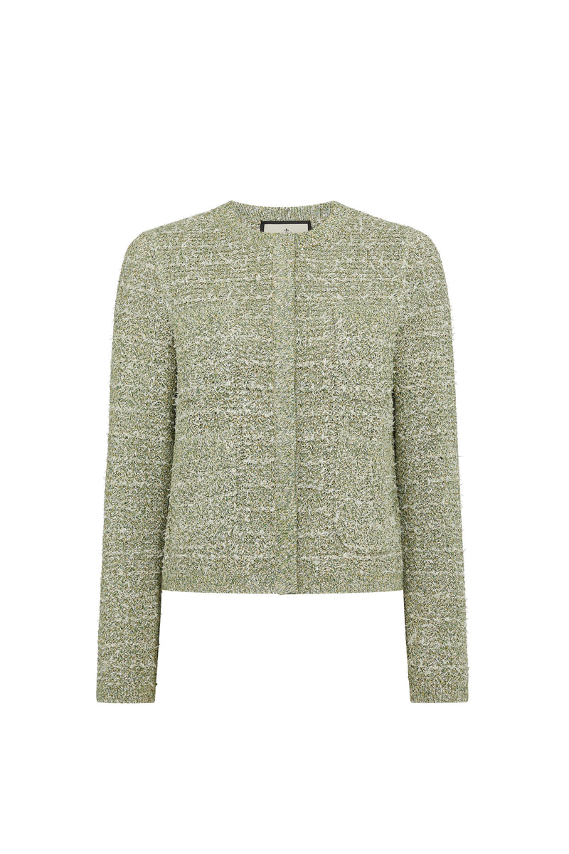 Green Sparkle Tweed Jacket