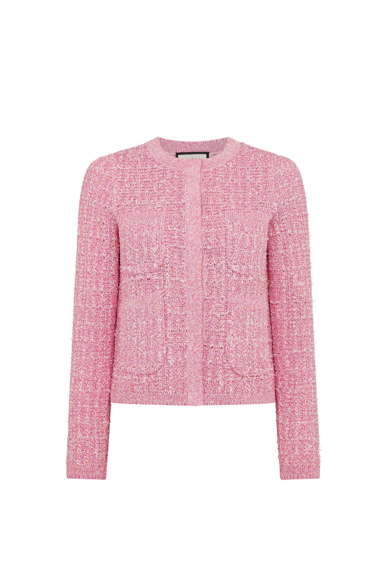 Pink Sparkle Tweed Jacket