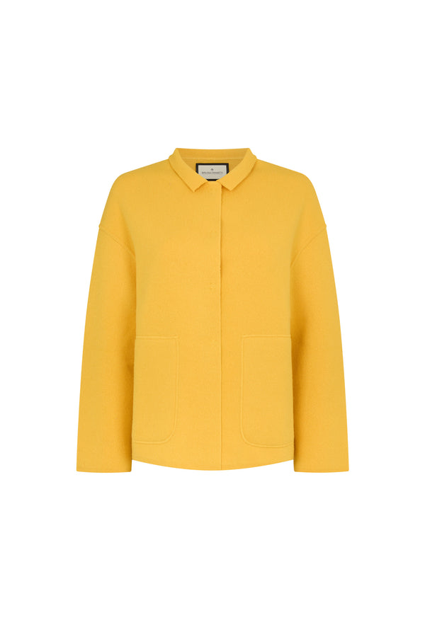 Custard Knitted Jacket