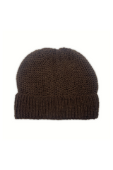 Chocolate Waffle Knit Reversible Hat