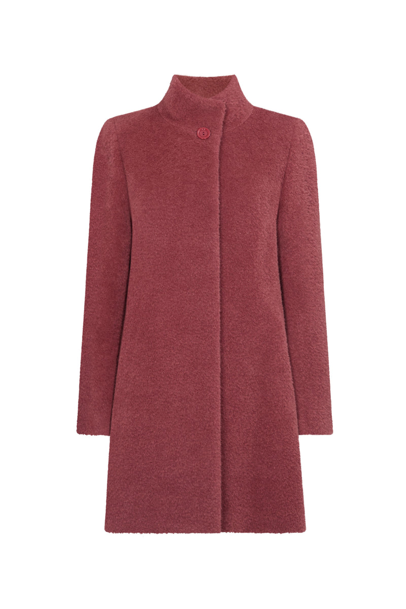 Rouge Alpaca Flared Coat