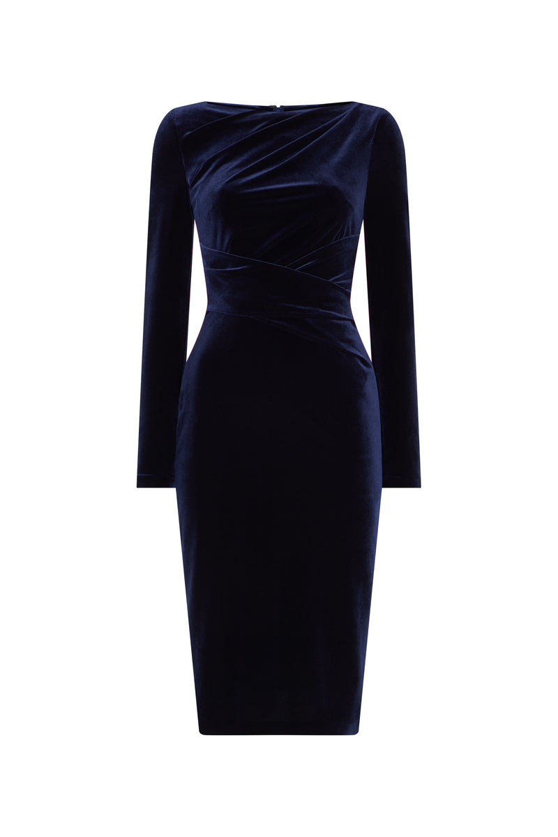 Midnight Velvet Dress